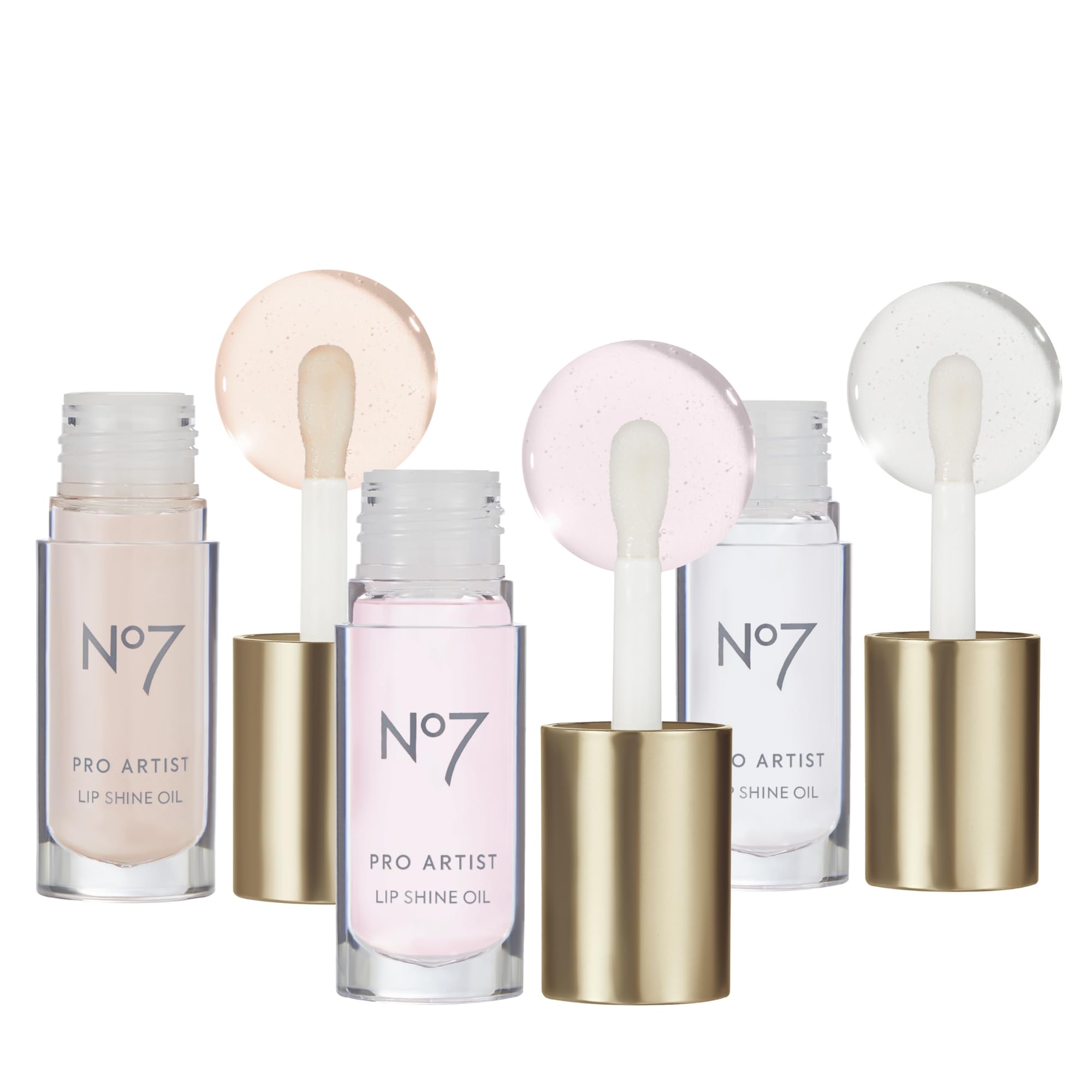 Amazon.com : No7 Pro Artist Lip Oil Trio - Hydrating Lip Oils with